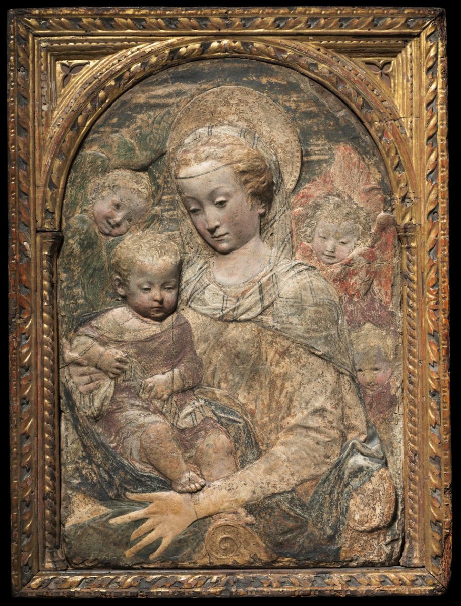 Antonio_Rossellino_-_Madonna_and_Child_c_1470_-_MeisterDrucke-773687