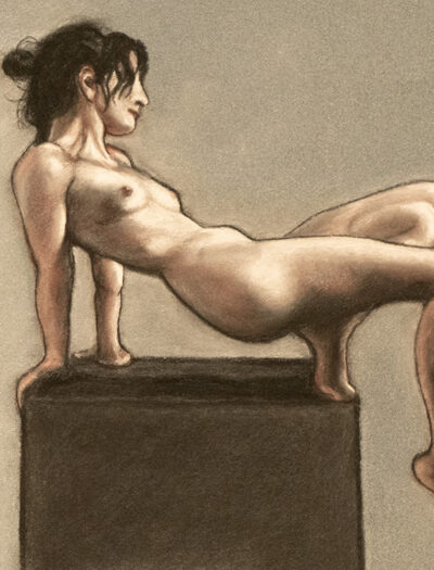 Trois Crayons nude
