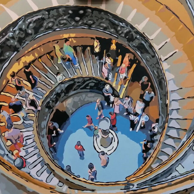 Anneke Hansum expositie tijd & plaats engelse kerk middelburg