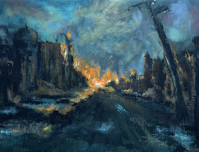 Francien Ouwerkerk expositie Tijd & Plaats Engelse kerk Middelburg april 2026