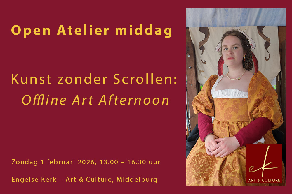 Open Atelier Kunst zonder Scrollen