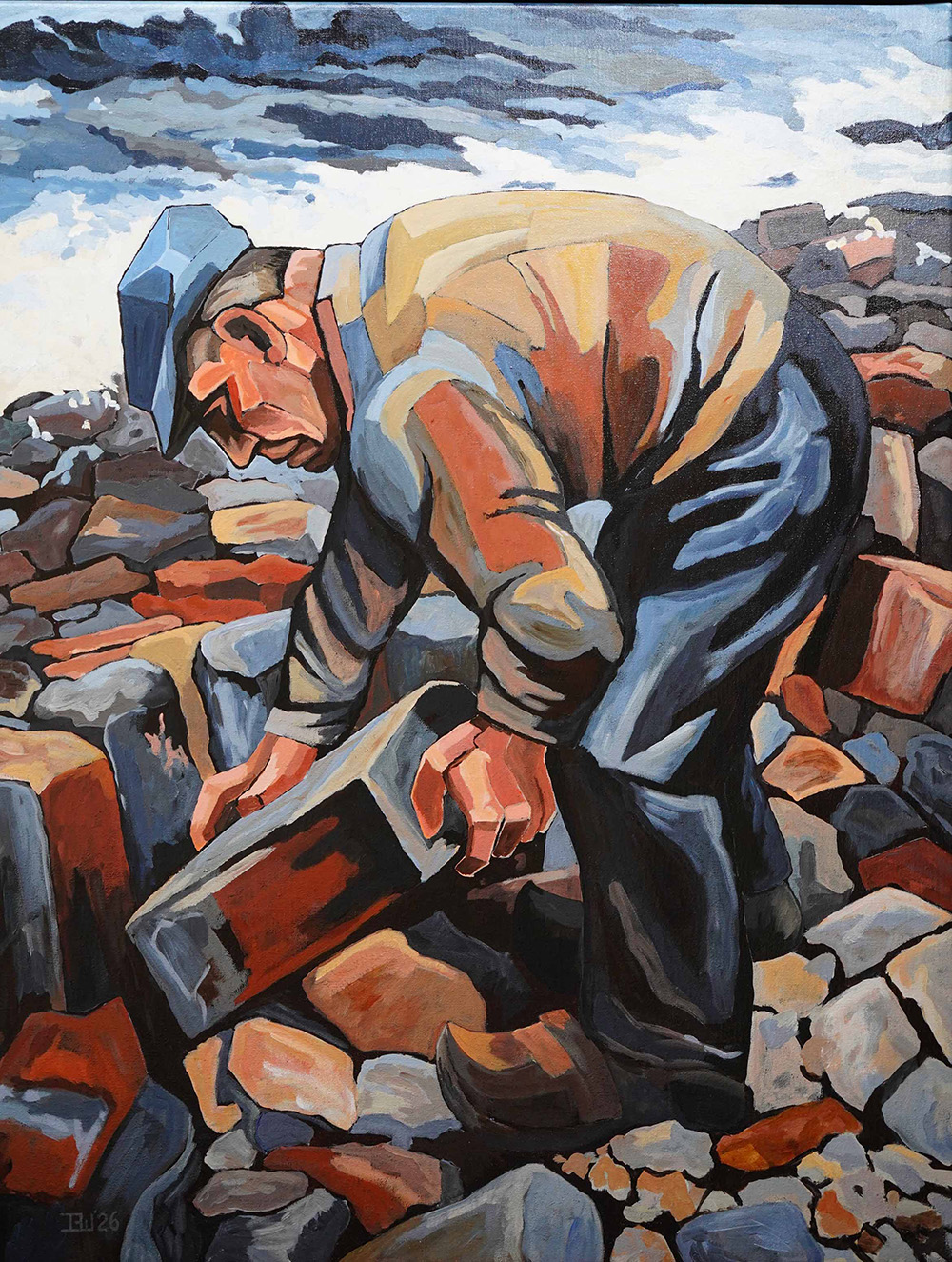 John Groenewegen expositie Tussen Land en Getij Engelse kerk Middelburg