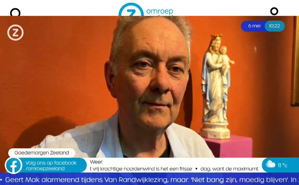 Omroep Zeeland Engelse kerk André Romijn