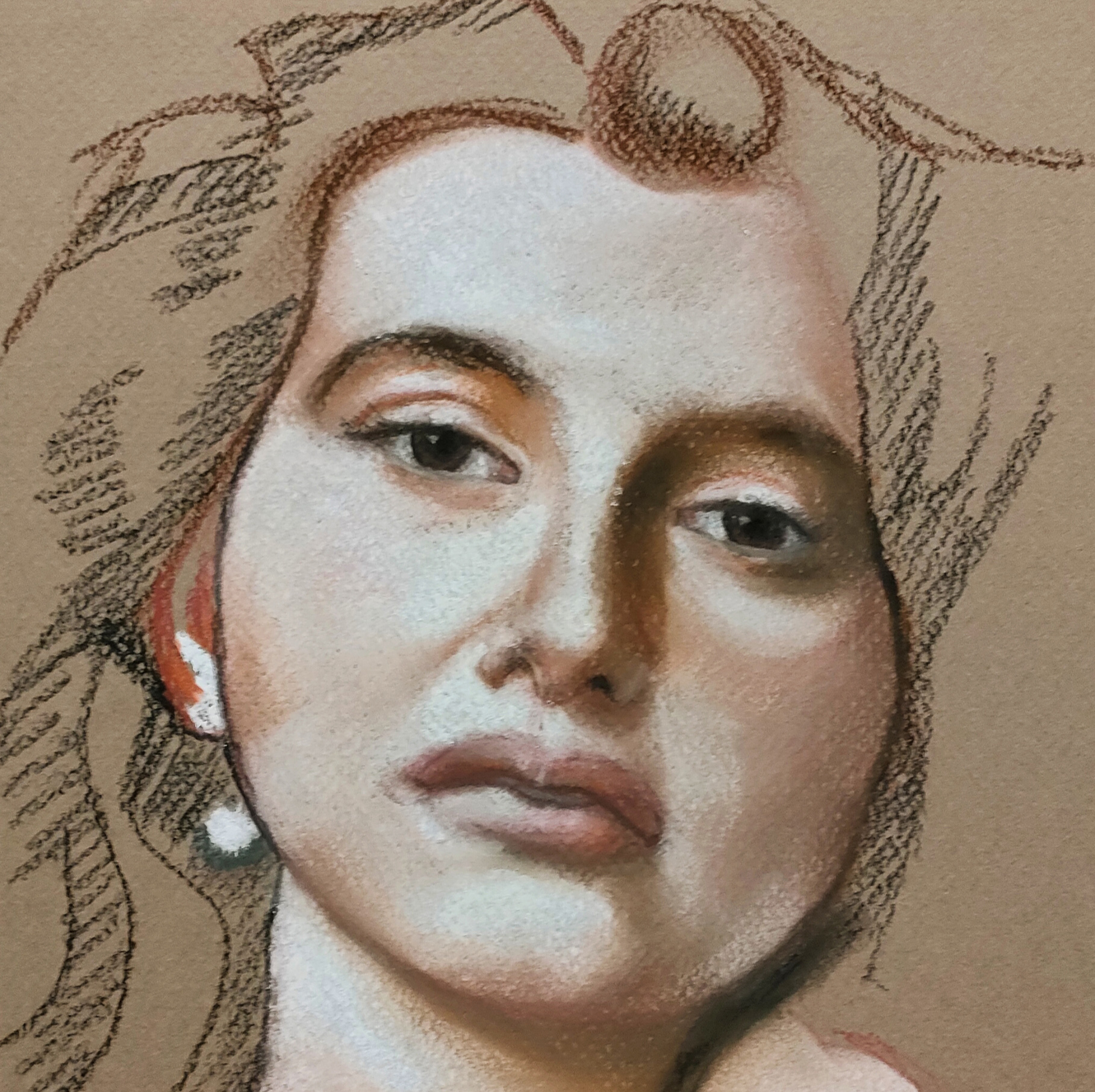 klassiek portret tekenen